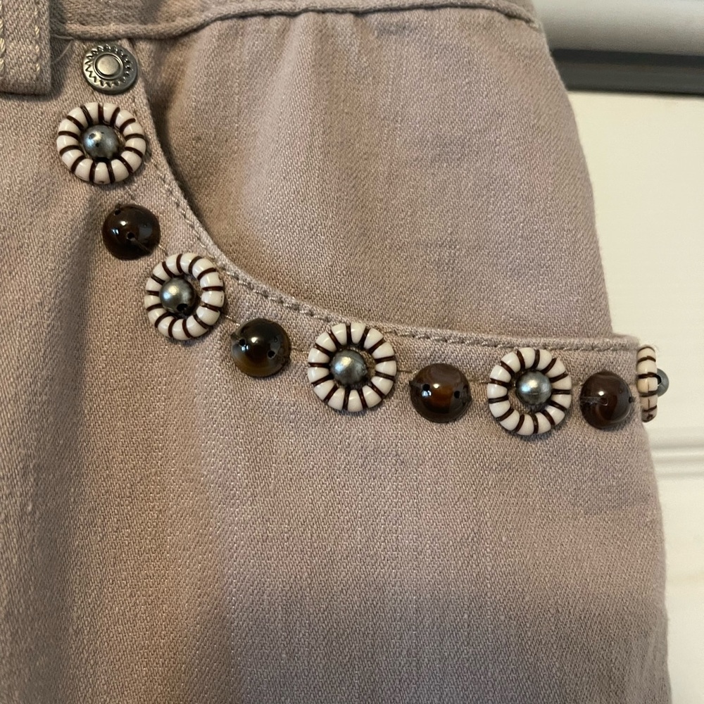 Ruby Rd. Beige Native Jeans - Picture 6 of 7